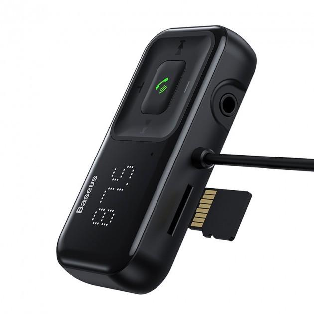 Модулятор ФМ BASEUS Wireless MP3 Car Charger T typed S-16 - фото 2