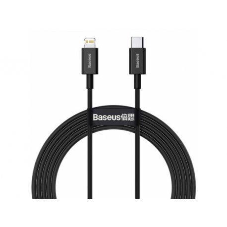 Кабель BASEUS Superior Series Fast Charging Data Cable Type-C to Lightning PD 20W 2 м Black (CATLYS-C01)