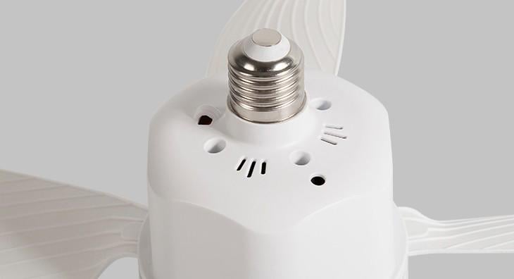 Люстра-вентилятор с пультом E27 24W 5 лопастей светодиодная 42 см Белый (26859458) - фото 2 Люстра-вентилятор с пультом E27 24W 5 лопастей светодиодная 42 см Белый (26859458) - фото 2