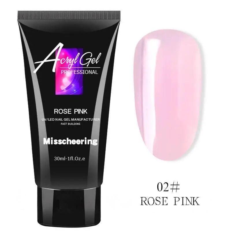Полігель Acryl Gel Professional Rose Pink №02 30 мл
