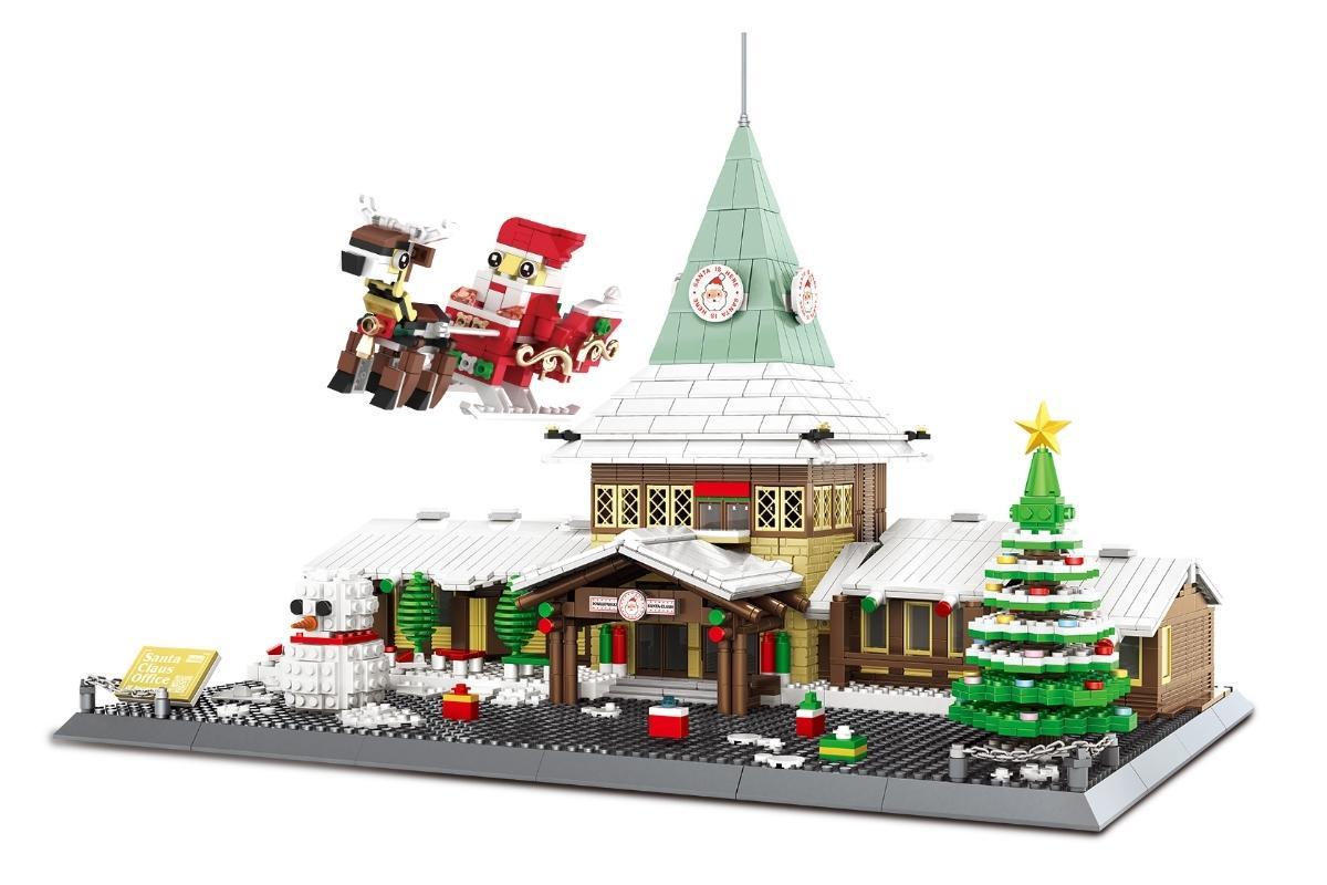 Конструктор Wange Офис Деда Мороза Финляндия (6218)