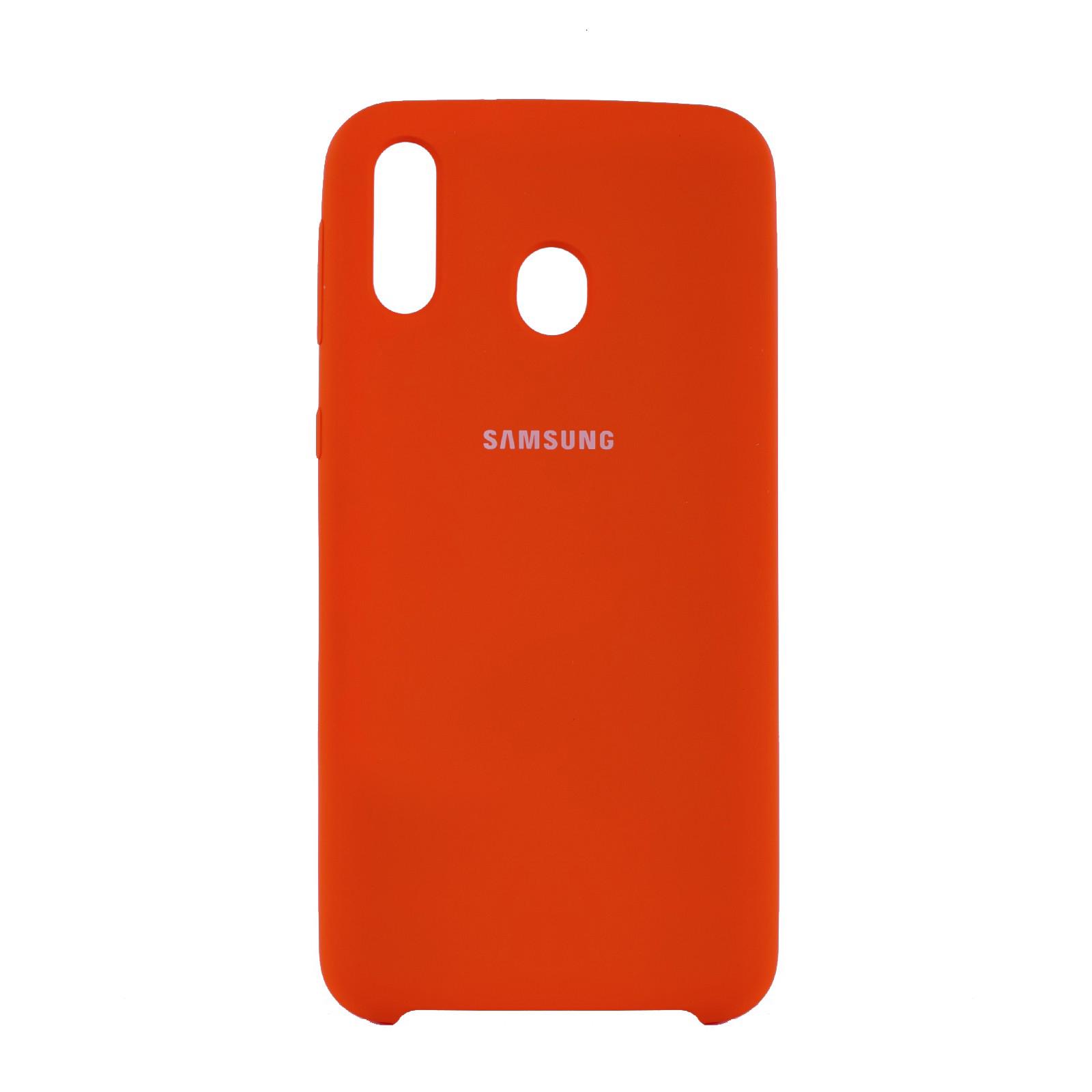 Чехол Jelly Silicone Case Samsung M20 Orange (13)