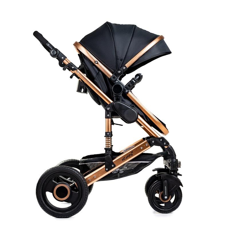 Универсальная коляска трансформер Ninos Freelander 3 в 1 Black - фото 5 Универсальная коляска трансформер Ninos Freelander 3 в 1 Black - фото 5