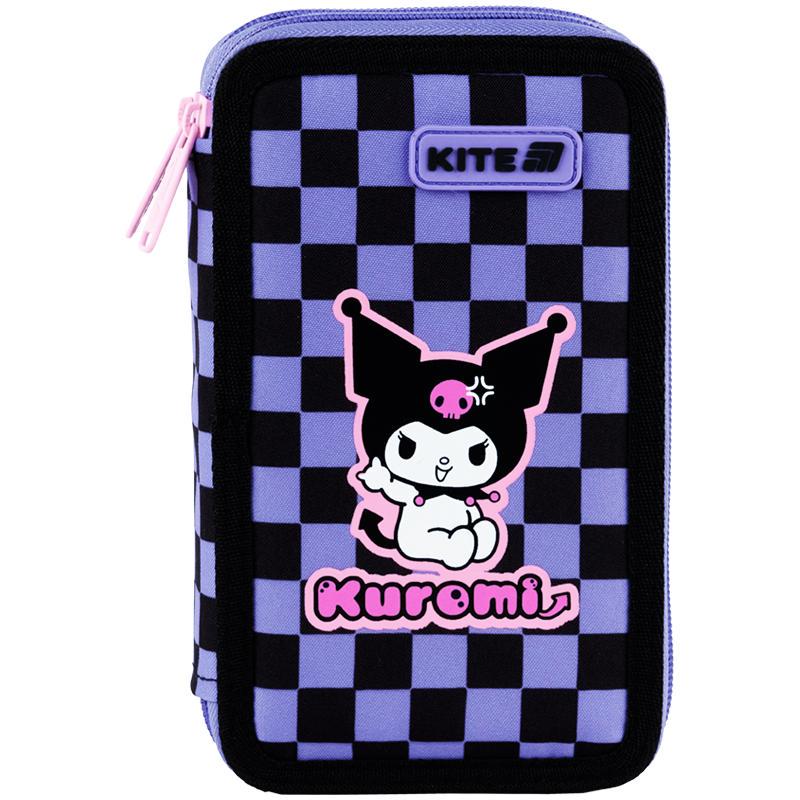 Пенал KITE Kuromi HК25-623 2 отделения без наполнения (70882)