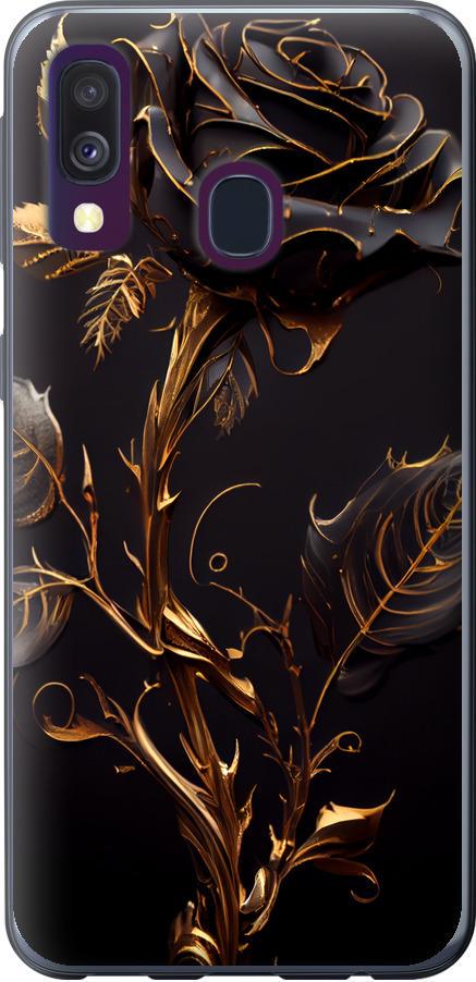Чехол на Samsung Galaxy A40 2019 A405F Роза 3 (5552u-1672-42517)