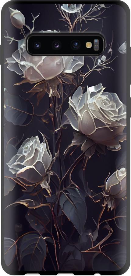 Чехол на Samsung Galaxy S10 Plus Розы 2 (5550b-1649-42517)