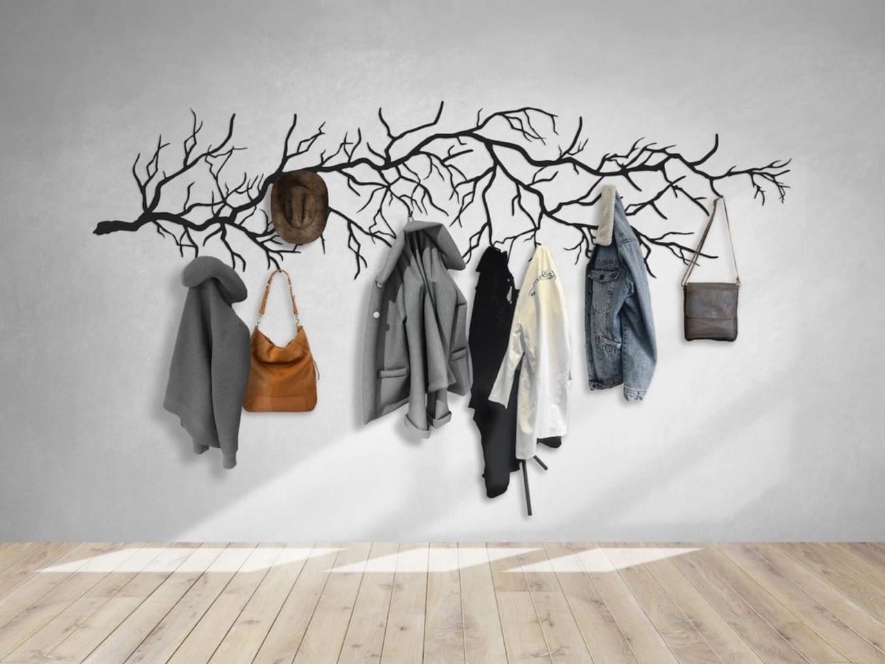 Вешалка Vestav Ветка с трех частей 178 см Черный (000107) Вешалка Vestav Ветка с трех частей 178 см Черный (000107)