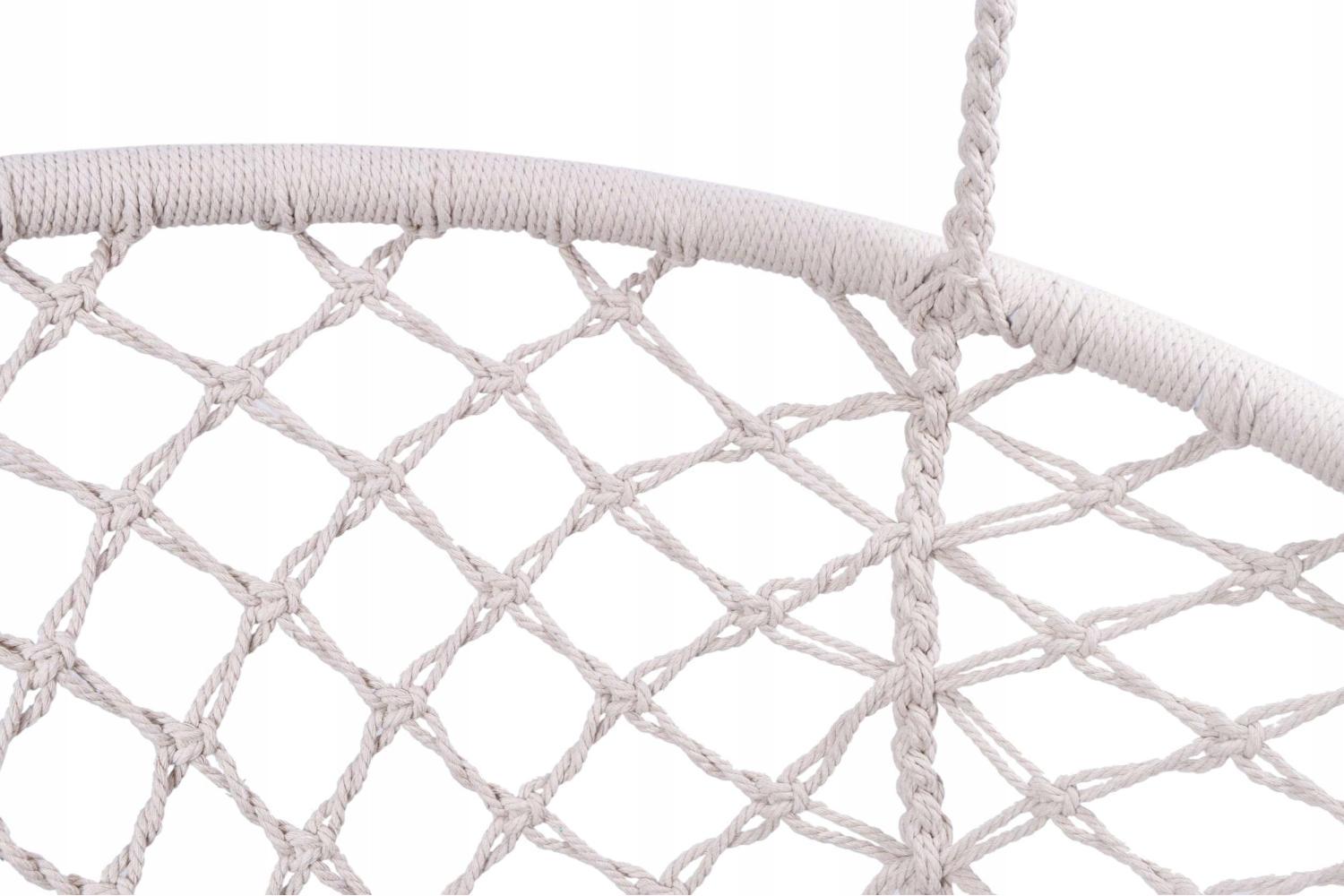 Кресло-гамак подвесное бразильское Bonro B-092 120 кг Бежевый - фото 10