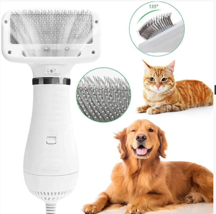 Фен-гребешок для шерсти Pet Grooming Dryer WN-10 (1328145805) - фото 2 Фен-гребешок для шерсти Pet Grooming Dryer WN-10 (1328145805) - фото 2
