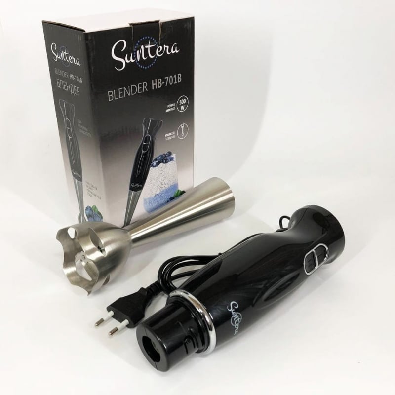 Блендер Suntera HB-701B 2 швидкості 500 Вт (14695324) - фото 3
