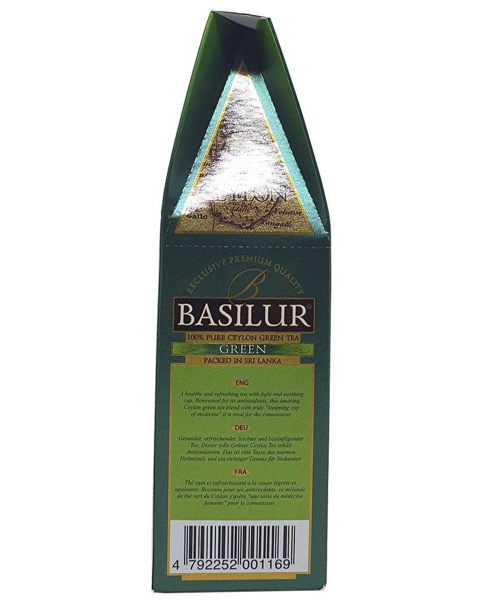 Чай зеленый Basilur Остров Цейлон 100 г (54904) - фото 4 Чай зеленый Basilur Остров Цейлон 100 г (54904) - фото 4