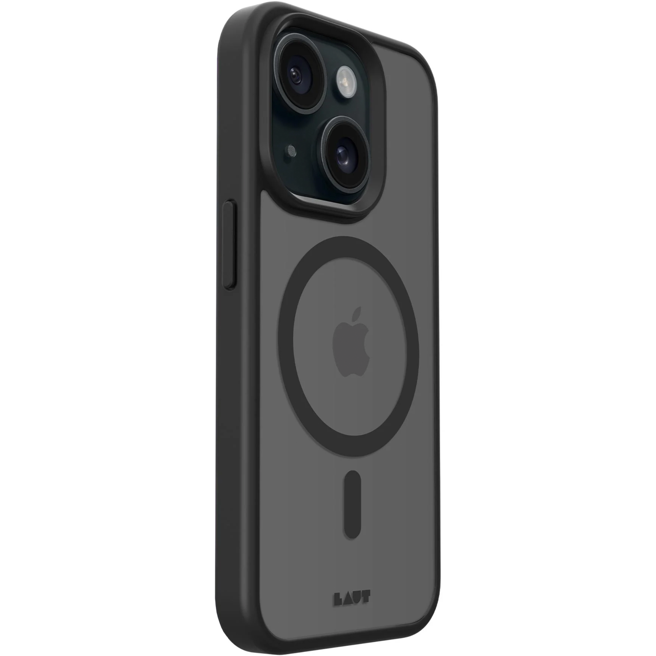 Чехол накладка Laut Huex Protect Case with MagSafe for iPhone 15 Plus, Black (L_IP23C_HPT_BK) - фото 4