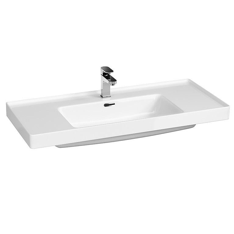 Умивальник меблевий Cersanit Crea CCWF1007338215 1010x460x155 мм Білий (89453)