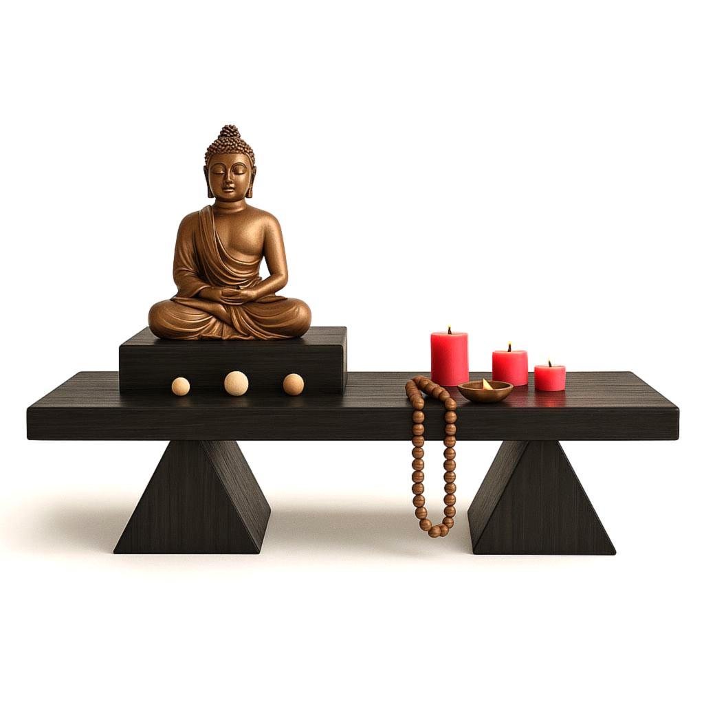 Алтарь для медитации из дерева Тилакши Венге (ЛАТ-002512)