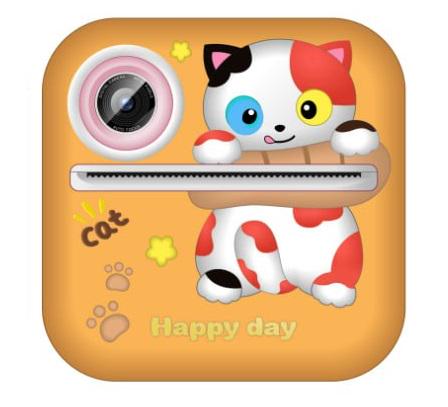 Фотоапарат S2 Кошеня з миттєвим друком Помаранчевий (29610676)