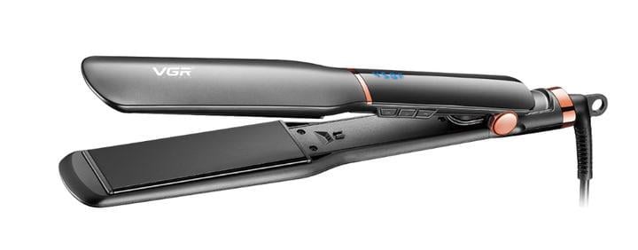 Випрямляч для волосся VGR V-519S з LED-дисплеєм та керамічним покриттям 70 Вт Чорний (2760741621)