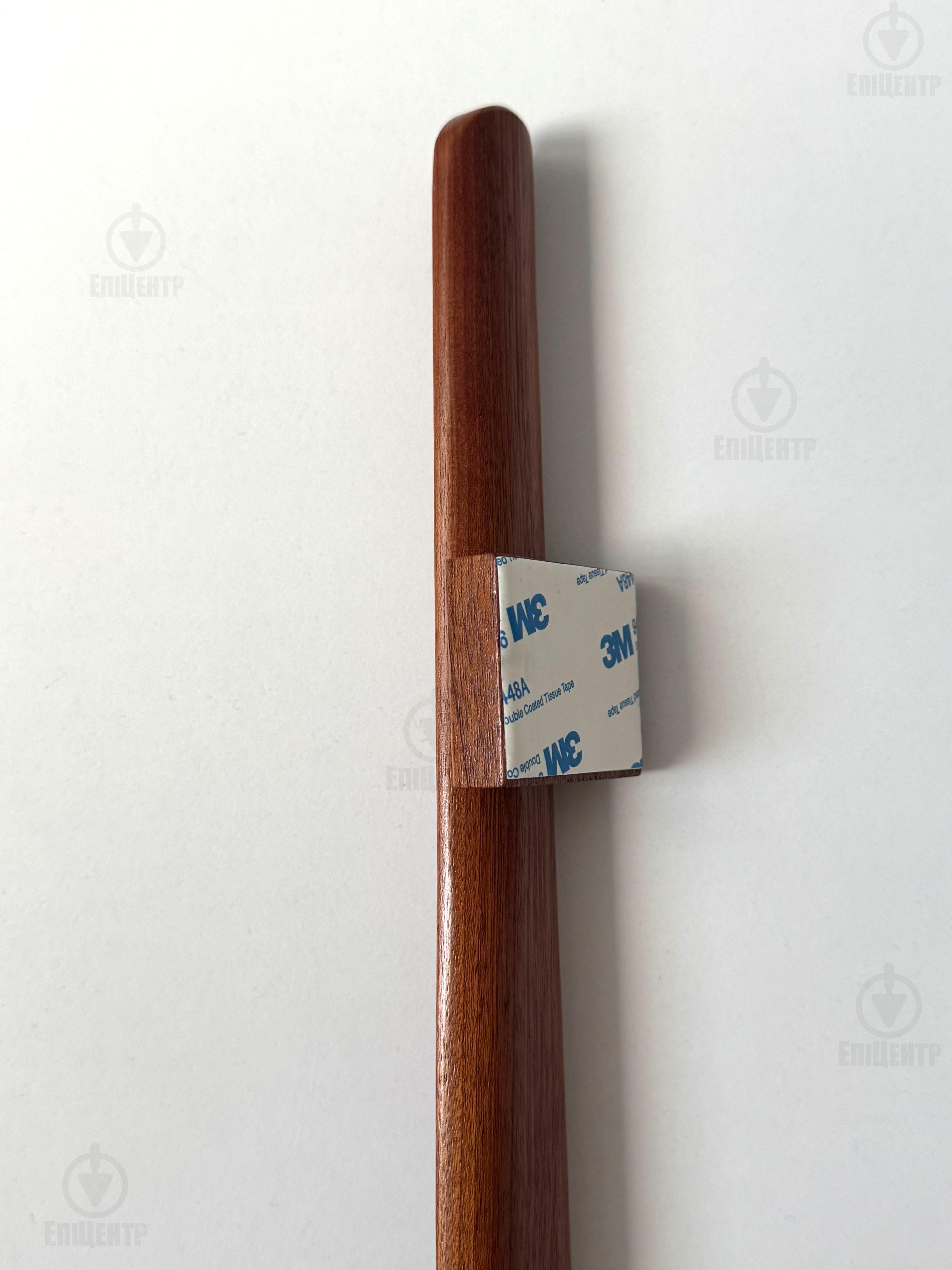 Ложка для обуви из натурального дерева бука с магнитом 30 см Каштан - фото 5