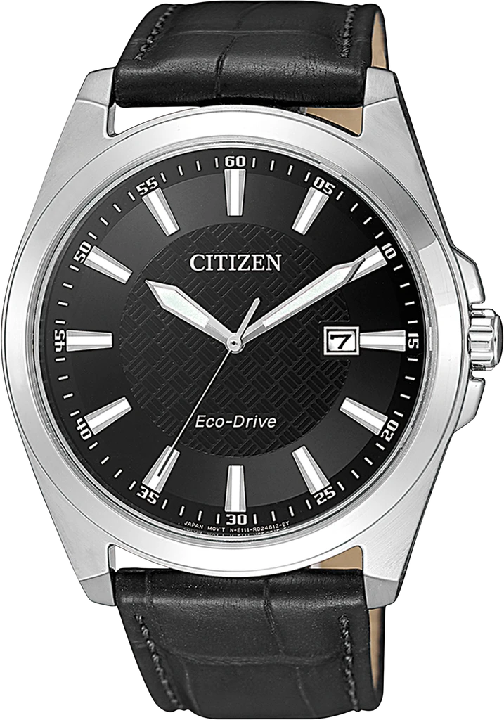 Наручные часы мужские Citizen BM7108-14E Eco-Drive с сапфировым стеклом/стальным корпусом/черным циферблатом и водозащитой 100 м