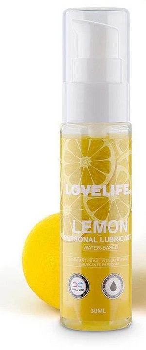 Интимный гель-лубрикант на водной основе Kailin с ароматом лимона 30 мл (1759129585)