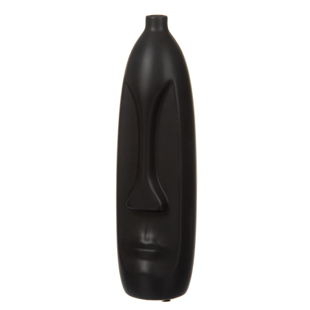 Настольная керамическая ваза Light House Строгость 30 см Черный