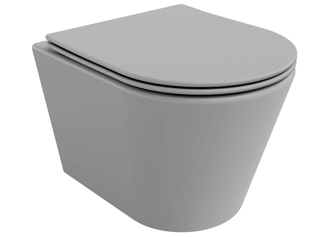 Унитаз подвесной Mexen RICO LIGHT GREY MATT Светло-серый (2619550357)