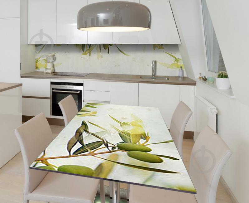 Наклейка 3Д виниловая на стол Zatarga «Марокканские оливки» 650х1200 мм (Z184612/1st) Наклейка 3Д виниловая на стол Zatarga «Марокканские оливки» 650х1200 мм (Z184612/1st)