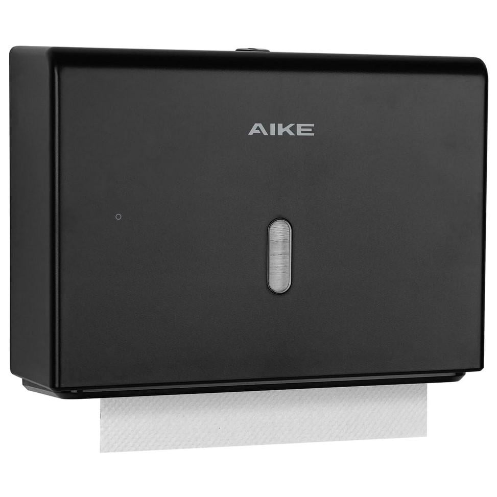 Диспенсер для бумажных полотенец Aike AK5102 Черный (30143209) Диспенсер для бумажных полотенец Aike AK5102 Черный (30143209)