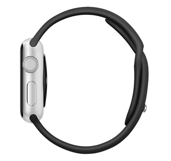 Спортивный ремешок Primo для часов Apple Watch 42 мм/44 мм 110 мм Black (300447314)