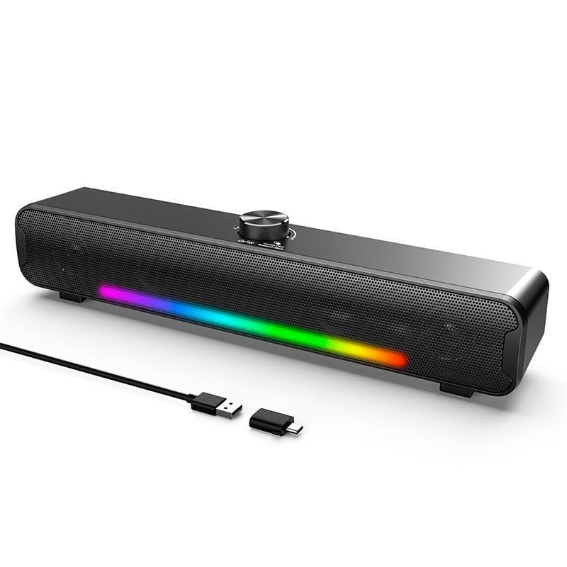 Портативные колонки ONIKUMA RGB Backlight L16 Black (12273149)