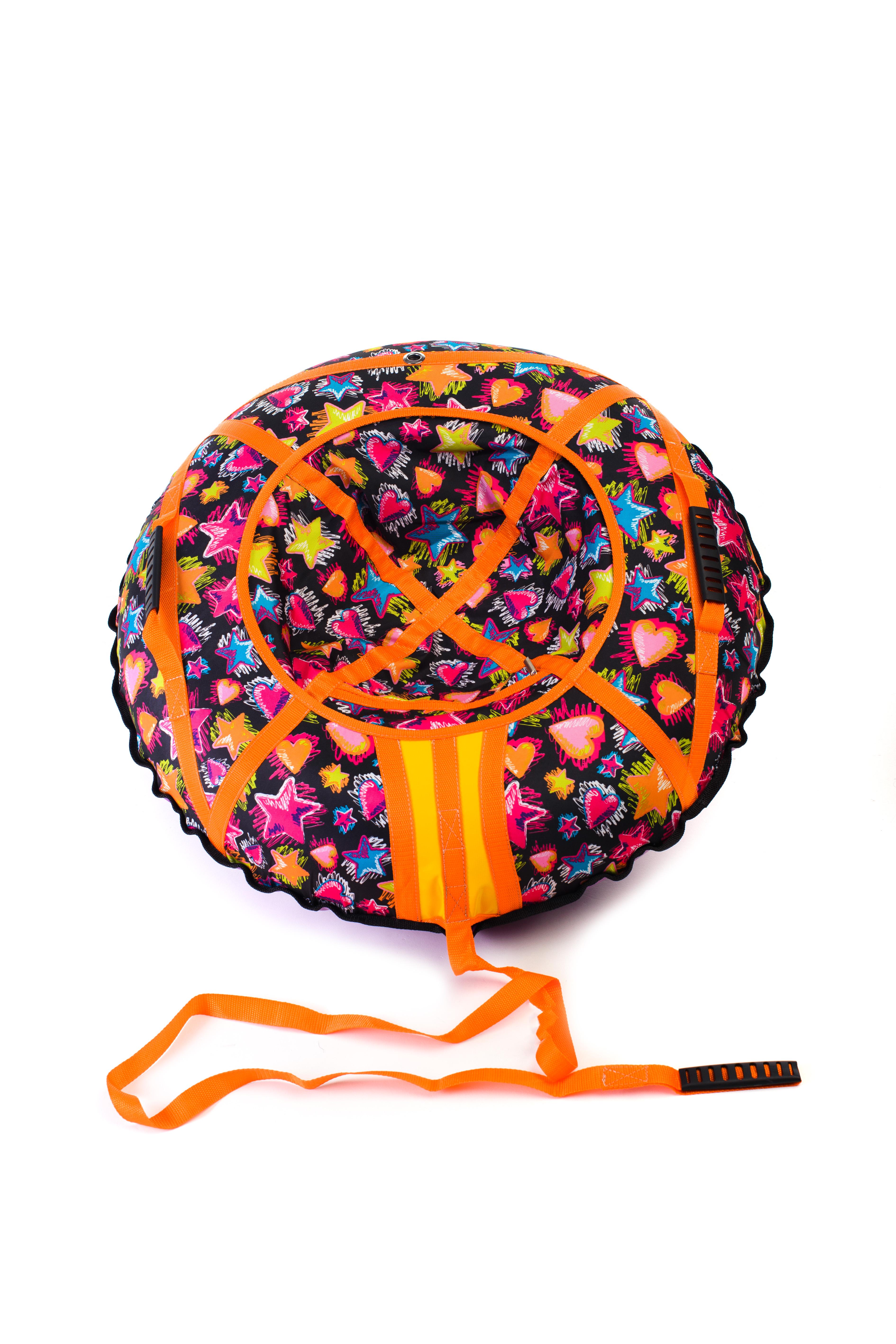 Надувные санки-ватрушка Kospa 100 см Усиленный Звездочки (988)