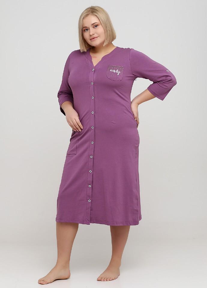 Халат Wild Love 3XL Сиреневый (82379)