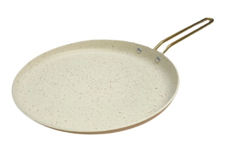 Сковорода для блинов OMS с антипригарным покрытием 26 см. Айвори (3234-26ivory)