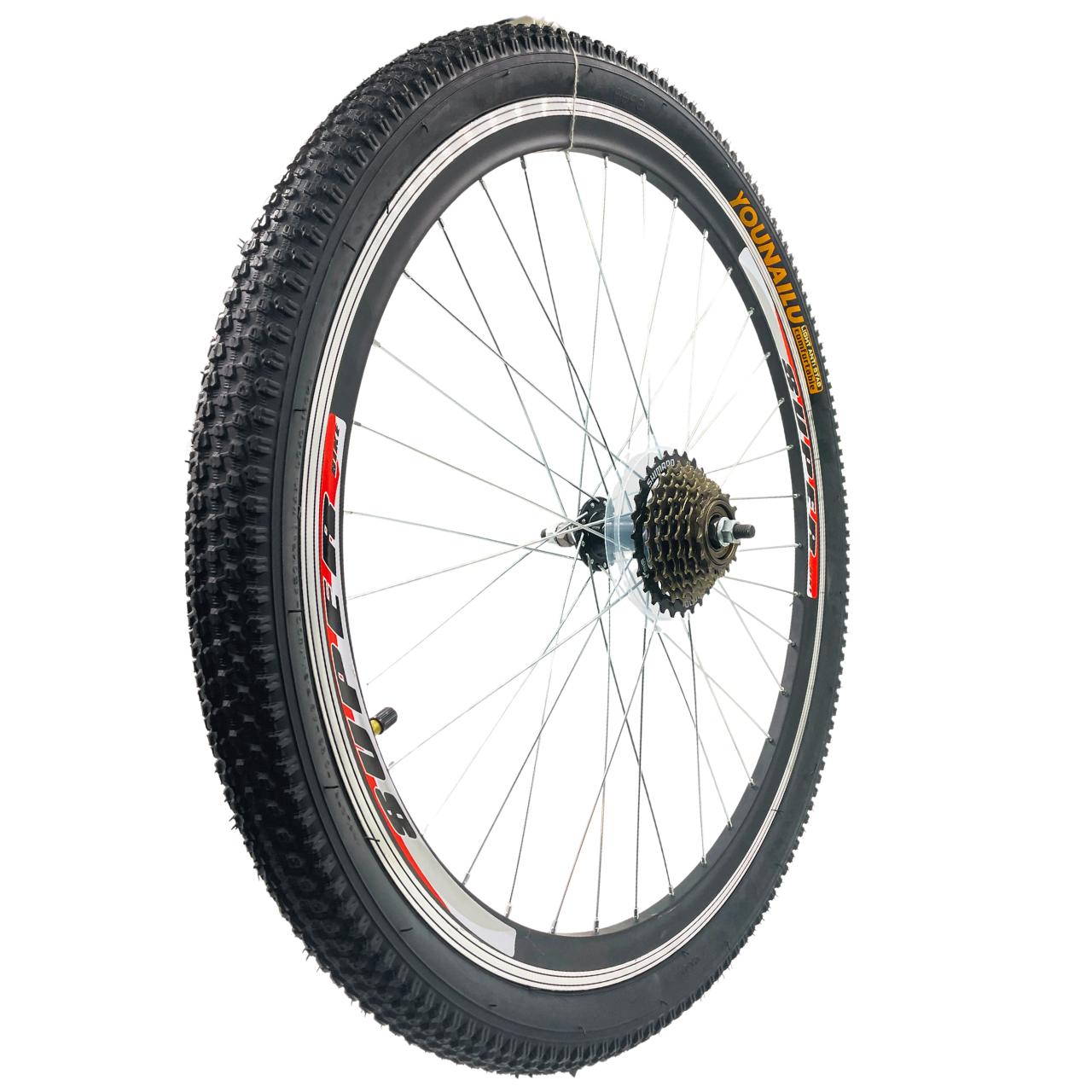 ᐉ Колесо велосипеда Scorpion Shimano заднее 26" • Купить в Киеве ...