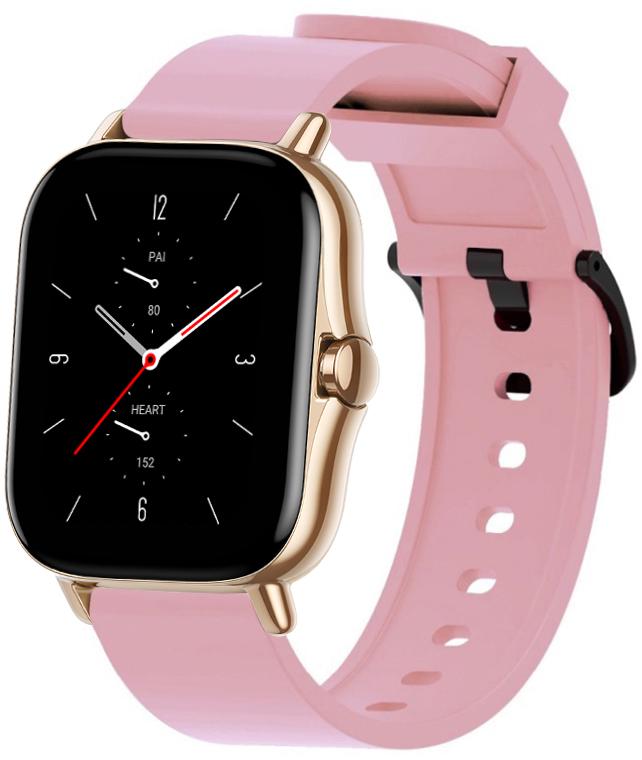 Ремешок силиконовый Like для Amazfit GTS 2 Pink (22659-31) - фото 1 Ремешок силиконовый Like для Amazfit GTS 2 Pink (22659-31) - фото 1