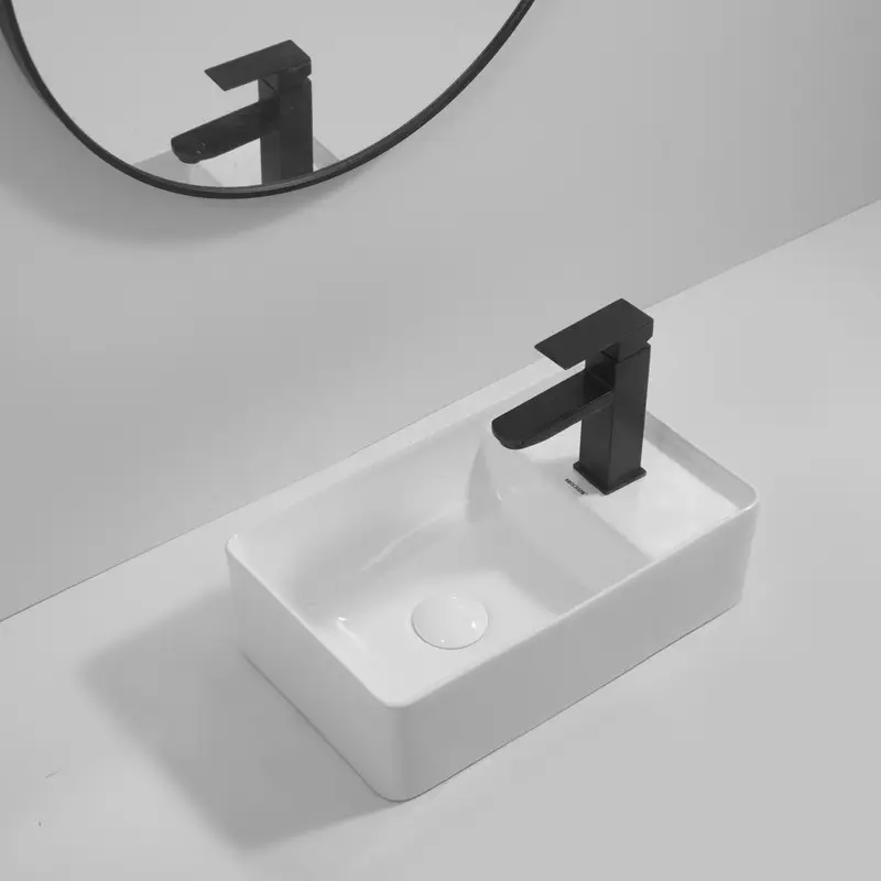 Раковина підвісна MIXXUS Premium QUADRO 430х265х135 мм (MP6505) - фото 2