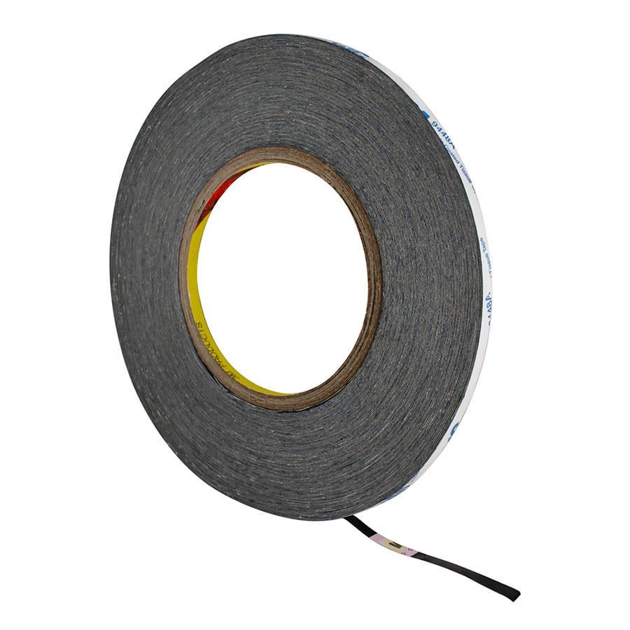 Скотч двусторонний 3M 5 мм x 0,15 мм x 50 м Черный (287382)