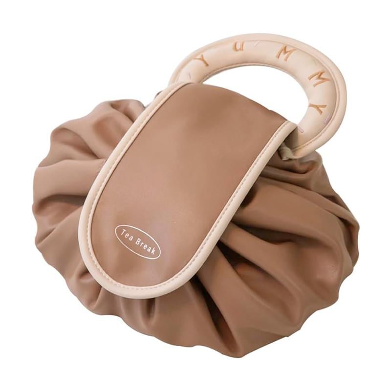 Косметичка женская Lesko #4018 для путешествий Brown (31457520)