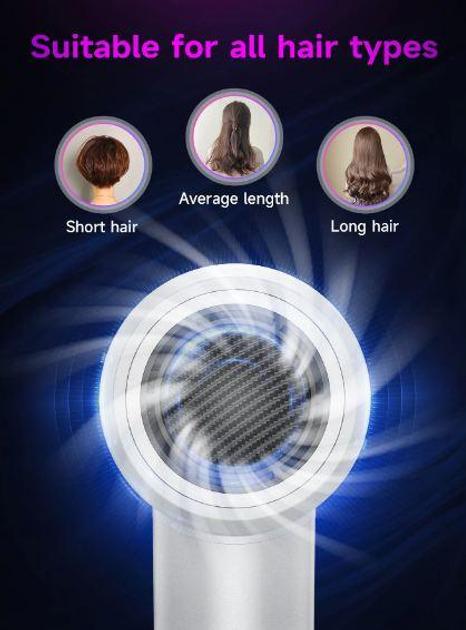 Фен Hoco HP10 для укладки волос, с контролем температуры Белый - фото 5 Фен Hoco HP10 для укладки волос, с контролем температуры Белый - фото 5