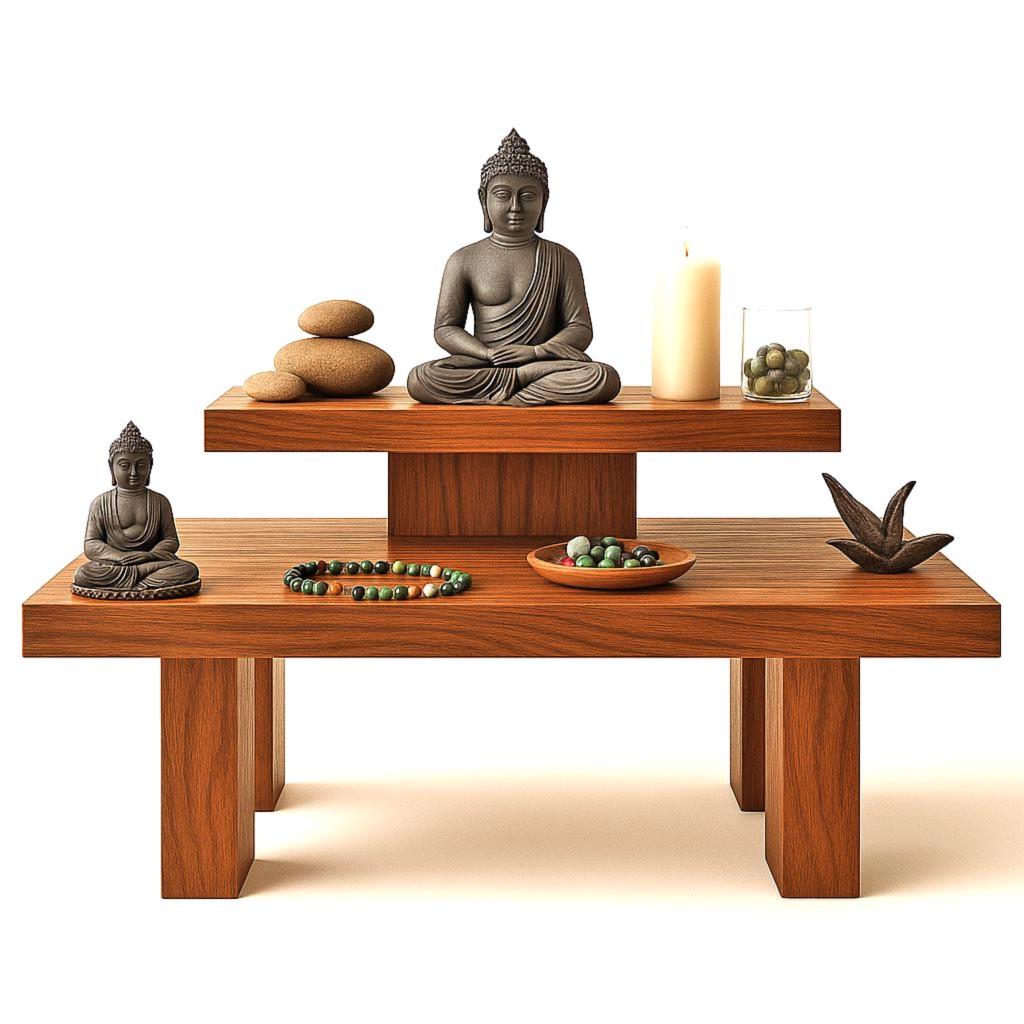 Вівтар для медитації з дерева Джидалай Охра (ЛАТ-001304)