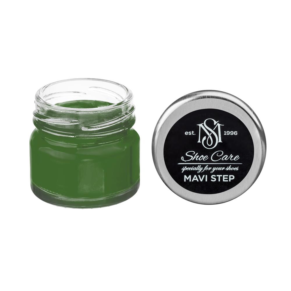 Крем для обуви из кожзама MAVI STEP Custom 25 мл Оливковый зеленый (5040-G30Y) - фото 1 Крем для обуви из кожзама MAVI STEP Custom 25 мл Оливковый зеленый (5040-G30Y) - фото 1