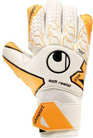 Воротарські рукавиці Uhlsport SOFT RESIST 1011078 01 р. 9 Помаранчево-білий