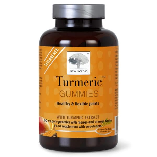 Натуральная добавка New Nordic Turmeric Mango/Orange 60 Gummies (000020972)