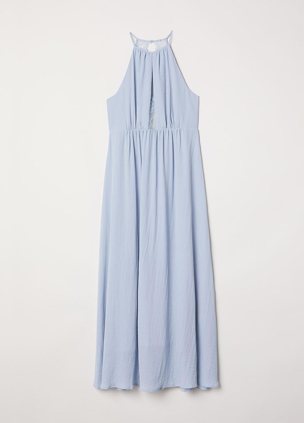 Платье H&M р. 48Голубой (614423001b42)