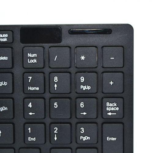 Комплект клавіатура та миша бездротова keyboard K06 Black (004050) - фото 5