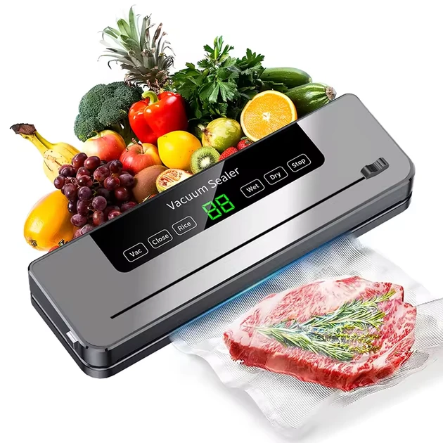 Вакуумный упаковщик с УФ-стерилизацией в режиме Sous Vide и упаковочные мешки (33393655)
