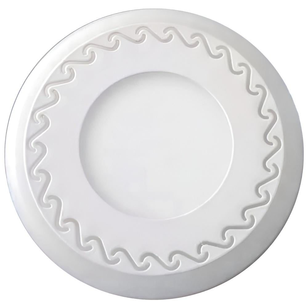 Панель LED Lemanso Завитки 3W+3W 350Lm 4500K с розовой подсветкой (LM534)