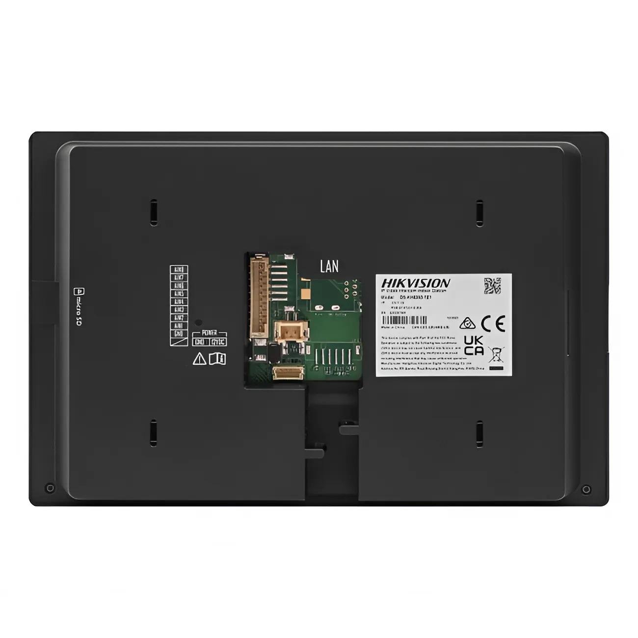 Видеодомофон с микрофоном и динамиками Hikvision DS-KH6350-TE1 7" (99-00013571) - фото 4