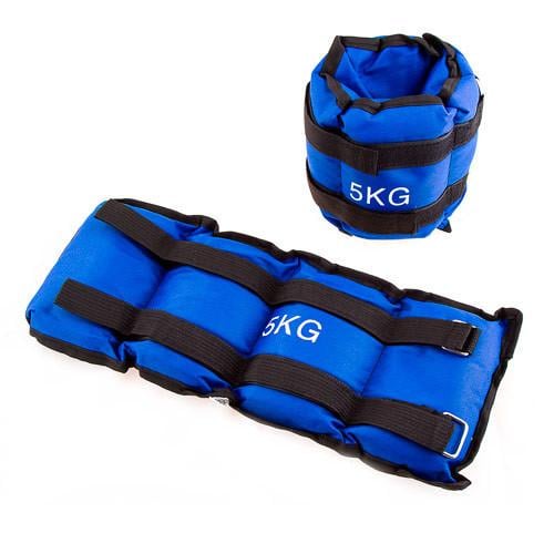 Обважнювачі 5 кг 2х2,5 кг Синій (87217-5) - фото 1 Обважнювачі 5 кг 2х2,5 кг Синій (87217-5) - фото 1