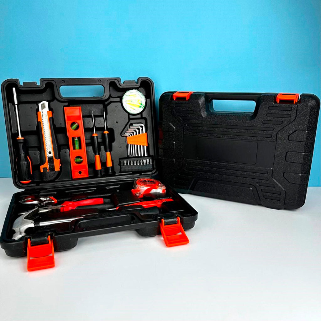 Набір інструментів у пластиковому кейсі для зберігання (ART-0196) - фото 5 Набір інструментів у пластиковому кейсі для зберігання (ART-0196) - фото 5