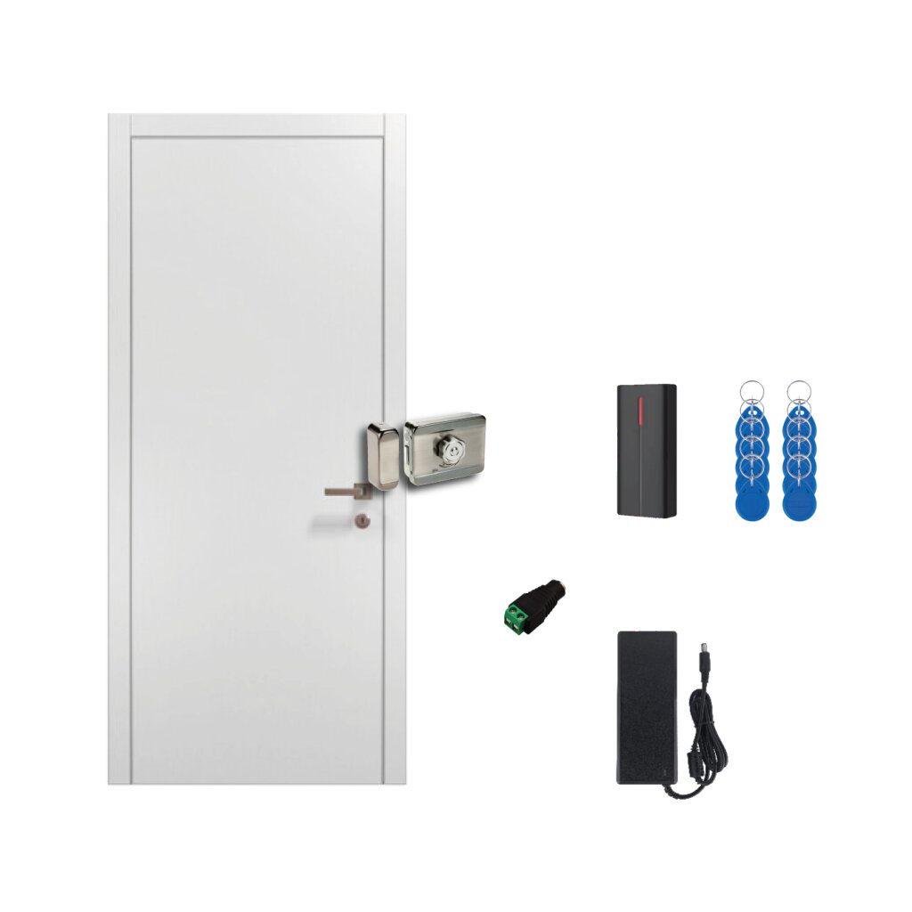 Комплект контроля доступа GreenVision GV-513 с электроригельным замком идентификаторов 10 шт. (26712627)